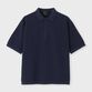 DEMON PIQUE POLO COLLAR S/S SWEATER[デーモンピケ ポロカラー半袖セーター]