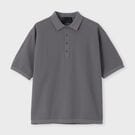 DEMON PIQUE POLO COLLAR S/S SWEATER[デーモンピケ ポロカラー半袖セーター]