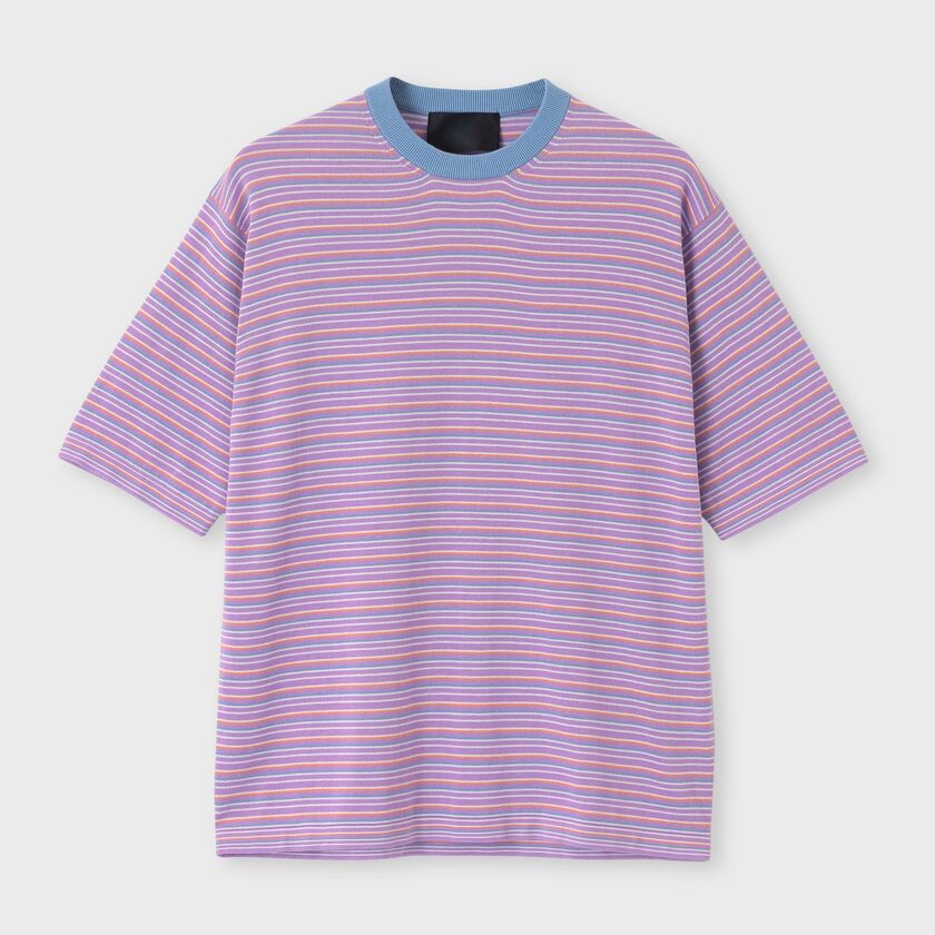 "FRENCH RIVIERA” STRIPE KNIT TEE[フレンチリビエラ ストライプニットTシャツ]