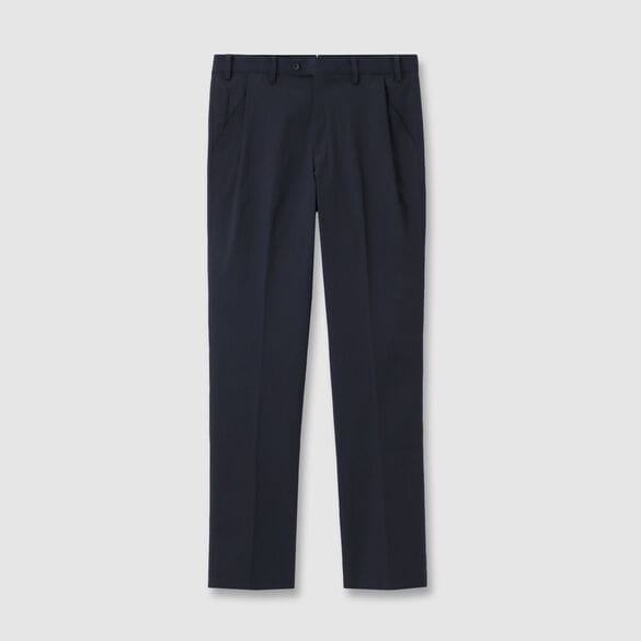 STRETCH COTTON GABARDINE 1PLEATS TAPERD SLACKS[ストレッチコットンギャバジン 1プリーツ テーパードスラックス]