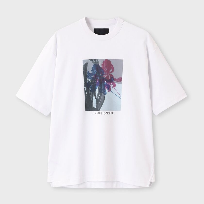 BOTANICAL COLLAGE PRINT TEE[ボタニカルコラージュプリントTシャツ]
