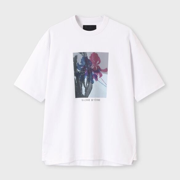BOTANICAL COLLAGE PRINT TEE[ボタニカルコラージュプリントTシャツ]