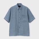 PROVENCE LINEN S/S OVERSIZED  SHIRT[プロヴァンスリネン半袖オーバーサイズシャツ]