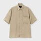 PROVENCE LINEN S/S OVERSIZED  SHIRT[プロヴァンスリネン半袖オーバーサイズシャツ]