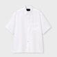 PROVENCE LINEN S/S OVERSIZED  SHIRT[プロヴァンスリネン半袖オーバーサイズシャツ]