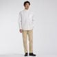 STRETCH COTTON GABARDINE 1PLEATS TAPERD SLACKS[ストレッチコットンギャバジン 1プリーツ テーパードスラックス]