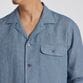 PROVENCE LINEN OPEN COLLAR SHIRT-JACKET[プロヴァンスリネンオープンカラーシャツジャケット]