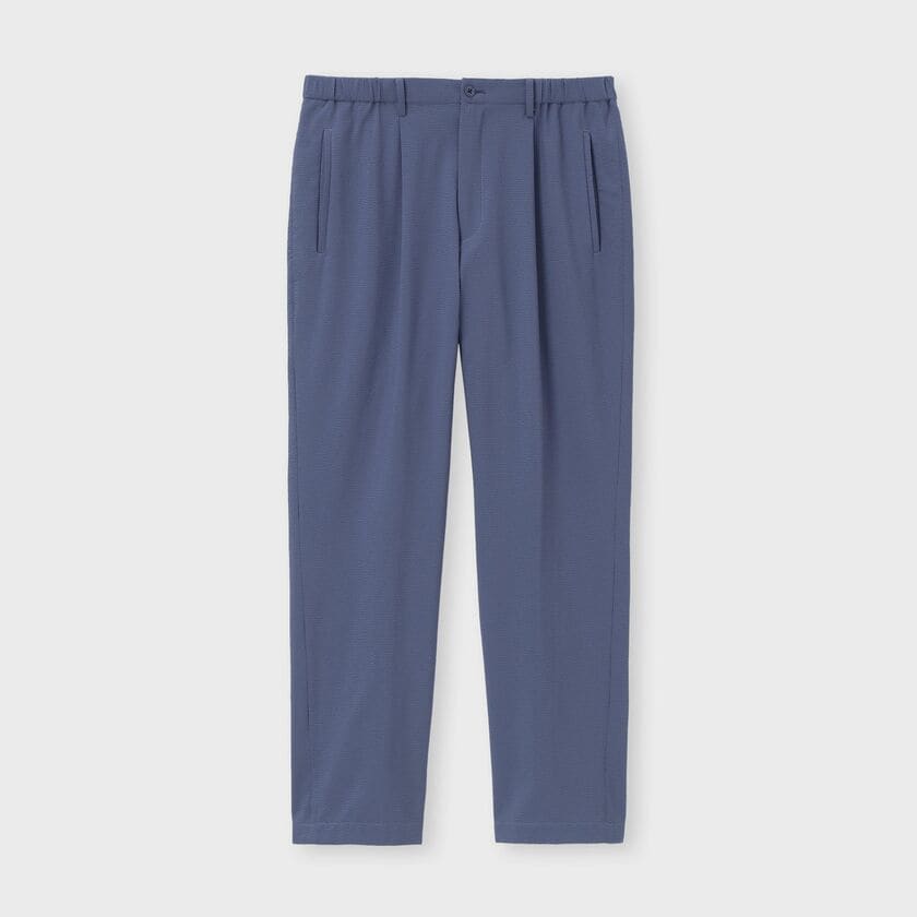 2WAY STRETCH SEERSUCKER CASUAL SLACKS[2WAYストレッチシアサッカー カジュアルスラックス]