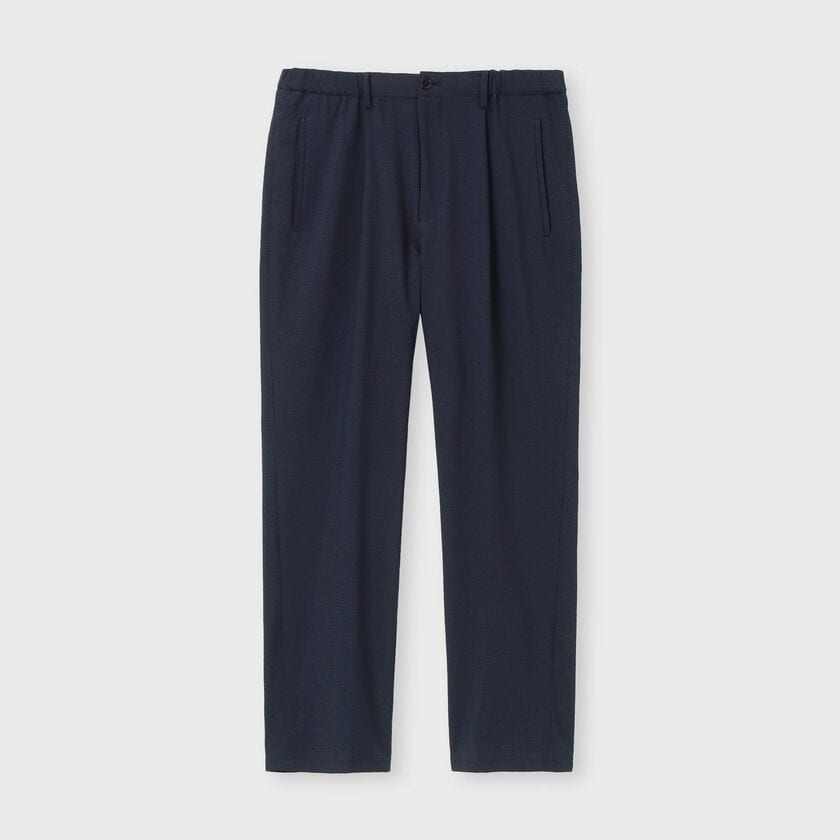 2WAY STRETCH SEERSUCKER CASUAL SLACKS[2WAYストレッチシアサッカー カジュアルスラックス]