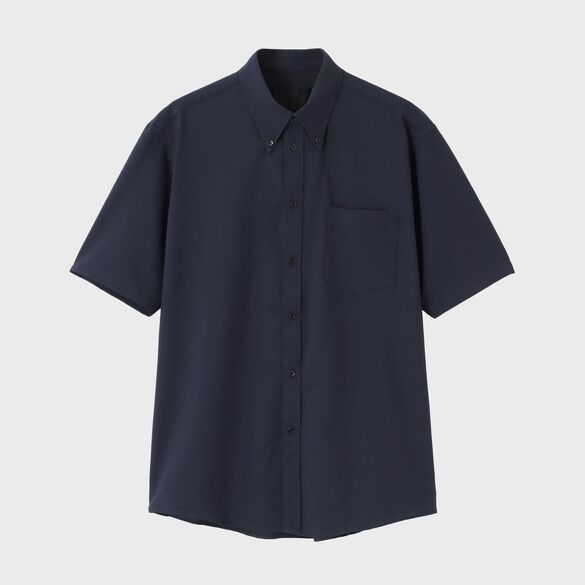 2WAY STRETCH SEERSUCKER S/S B.D. SHIRT[2WAYストレッチシアサッカー 半袖ボタンダウンシャツ]