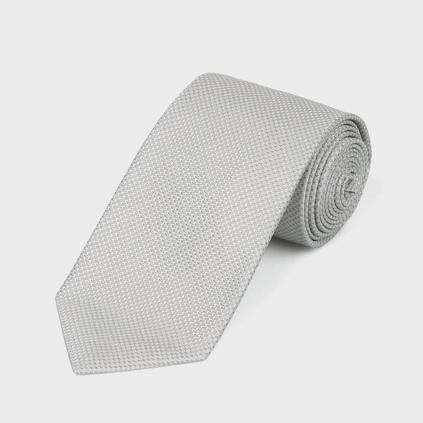 WOVEN PATTERN PLAIN TIE [織柄プレーンタイ]