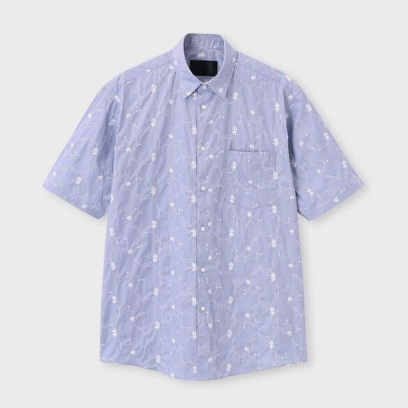 BOTANICAL EMBROIDERY SHIRT[ボタニカル刺繍シャツ]