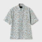 PALM TREE PRINT LINEN OVERSIZED  SHIRT[パームツリープリント リネン オーバーサイズシャツ]