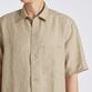 PROVENCE LINEN S/S OVERSIZED  SHIRT[プロヴァンスリネン半袖オーバーサイズシャツ]