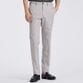 STRETCH COTTON  NO PLEATS TAPERD SLACKS[ストレッチコットン ノープリーツ テーパードスラックス]