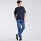 STRETCH COTTON  NO PLEATS TAPERD SLACKS[ストレッチコットン ノープリーツ テーパードスラックス]