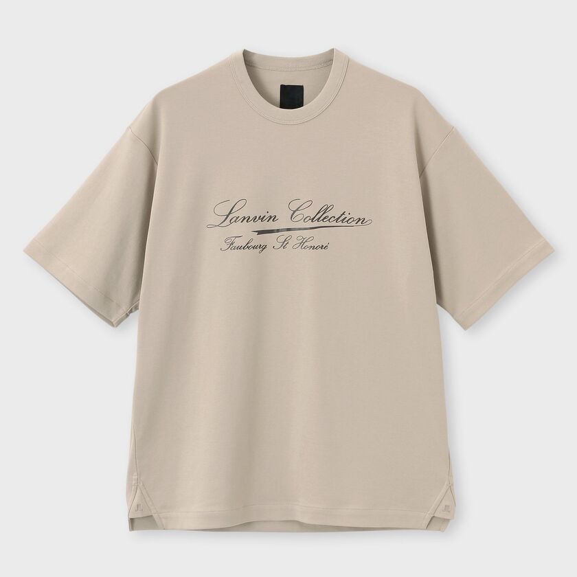 コットンシルケットスムース Tシャツ② / セネピ