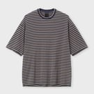 シルクボーダー天竺 Tシャツ / アルカド