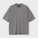 シルクボーダー天竺 Tシャツ / アルカド