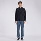 CORDUROY BAND COLLAR SHIRT