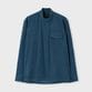 CORDUROY BAND COLLAR SHIRT