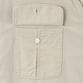 CORDUROY BAND COLLAR SHIRT