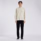 CORDUROY BAND COLLAR SHIRT