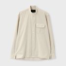 CORDUROY BAND COLLAR SHIRT