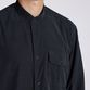 CORDUROY BAND COLLAR SHIRT