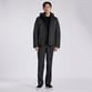 WOOL SERGE TAPERED SLACKS