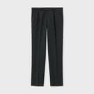 WOOL SERGE TAPERED SLACKS