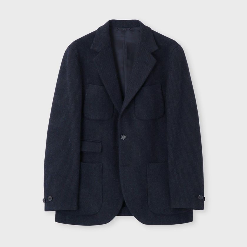 WOOL BOUCLE HUNTING　 JACKET