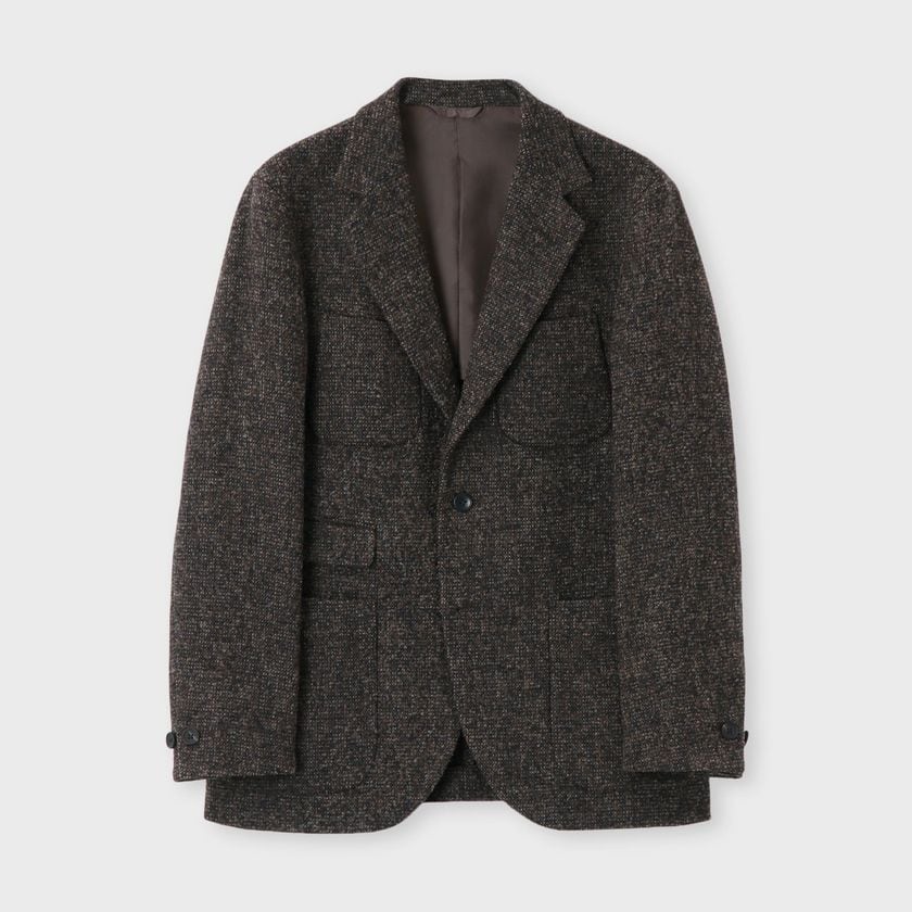 WOOL BOUCLE HUNTING　 JACKET