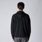 CASHMERE ZIP UP KNIT HOODIE