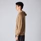 CASHMERE ZIP UP KNIT HOODIE