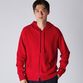 CASHMERE ZIP UP KNIT HOODIE