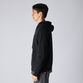 CASHMERE ZIP UP KNIT HOODIE