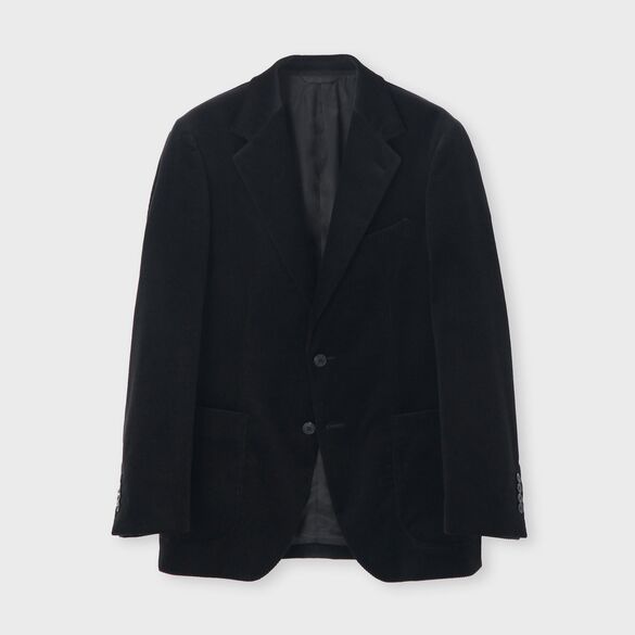 STRETCH CORDUROY BLACK JACKET [ストレッチコーデュロイ ジャケット]