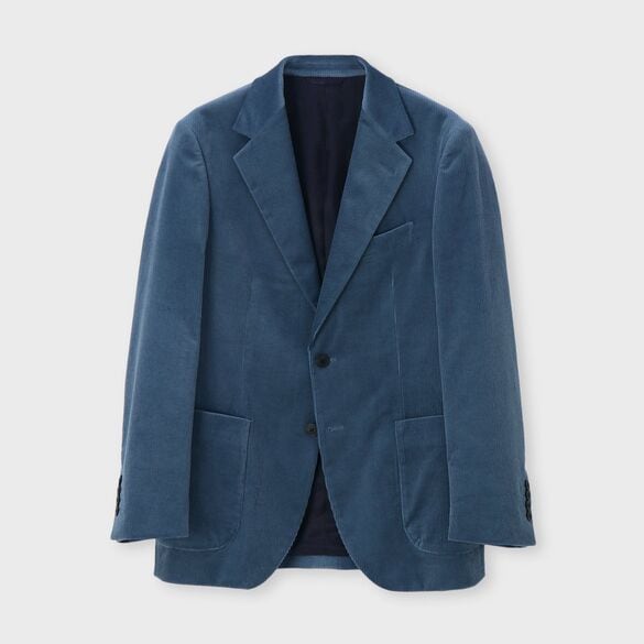STRETCH CORDUROY BLUE JACKET [ストレッチコーデュロイ ジャケット]