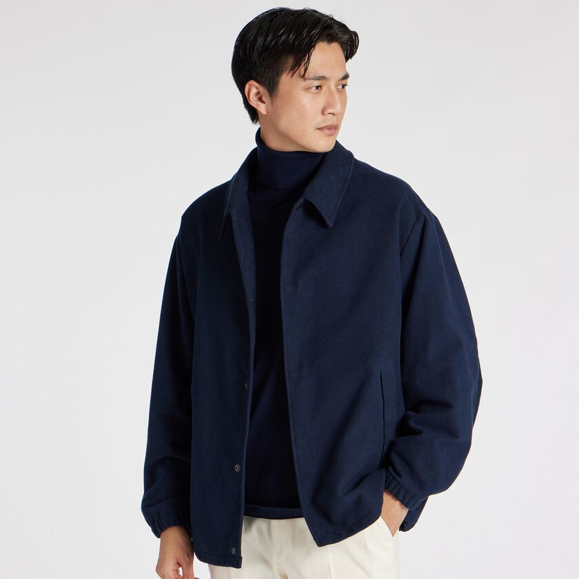 MOLESKIN COACH JACKET [モールスキン コーチジャケット]｜ランバン