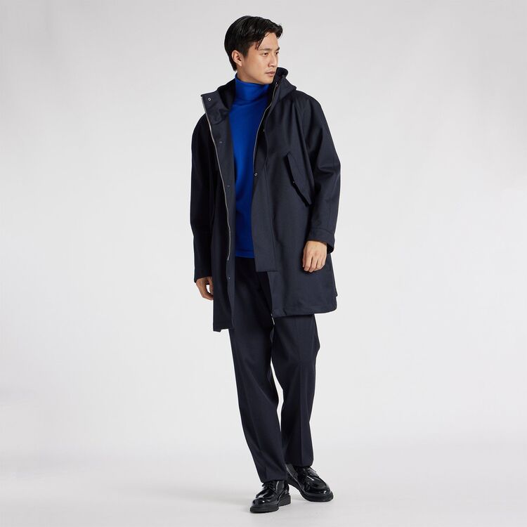 WOOL CALZE PARIS MODS COAT [カルゼ PARIS モッズコート