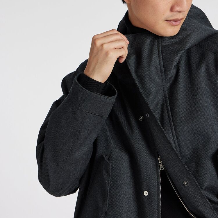 WOOL CALZE PARIS MODS COAT [カルゼ PARIS モッズコート