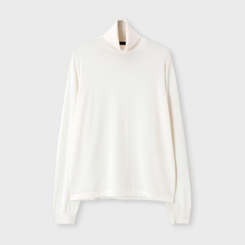 EFMW TURTLE NECK KNIT [エクストラファインメリノ タートルネック]