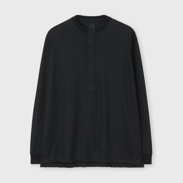 ウール天竺 長袖Tシャツ / サント