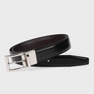 SHINY×SMOOTH REVERSIBLE LEATHER BELT[シャイニー×スムースリバーシブルレザーベルト]