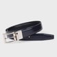 SHINY×SMOOTH REVERSIBLE LEATHER BELT[シャイニー×スムースリバーシブルレザーベルト]