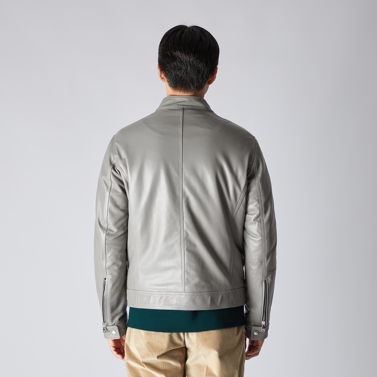 再お値下げ　LANVIN レザージャケット サイズ40 ブラウン Lanvin ジップアップ レザージャケット | ブラック | FARFETCH JP