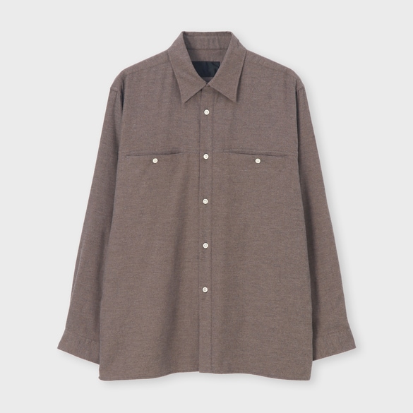 コットンフランネル シャツ / マルヌ