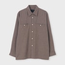 コットンフランネル シャツ / マルヌ