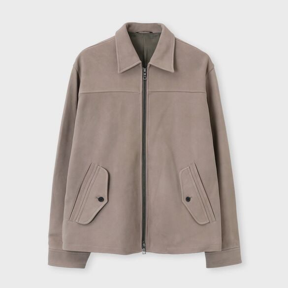 ラムヌバックレザー ブルゾン / ソンム